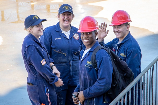 Image for 'All Together Again, Texas A&M Galveston Cadets End Their First Cohesive Training Cruise In 12 Years' article.