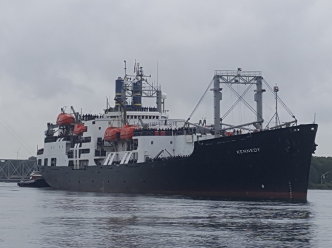 Image for 'All Together Again, Texas A&M Galveston Cadets  Depart on First Cohesive Training Cruise in 12 Years' article.