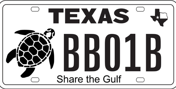 "Sea Turtle" license plate available for purchase