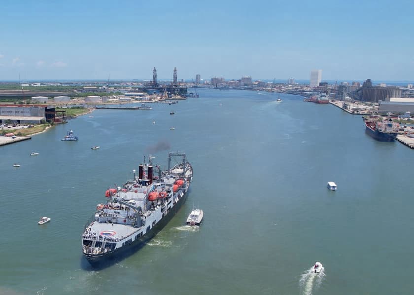 Image for 'Galveston Wharves Awarded $1 Million TCEQ Grant For Shore Power Pilot' article.