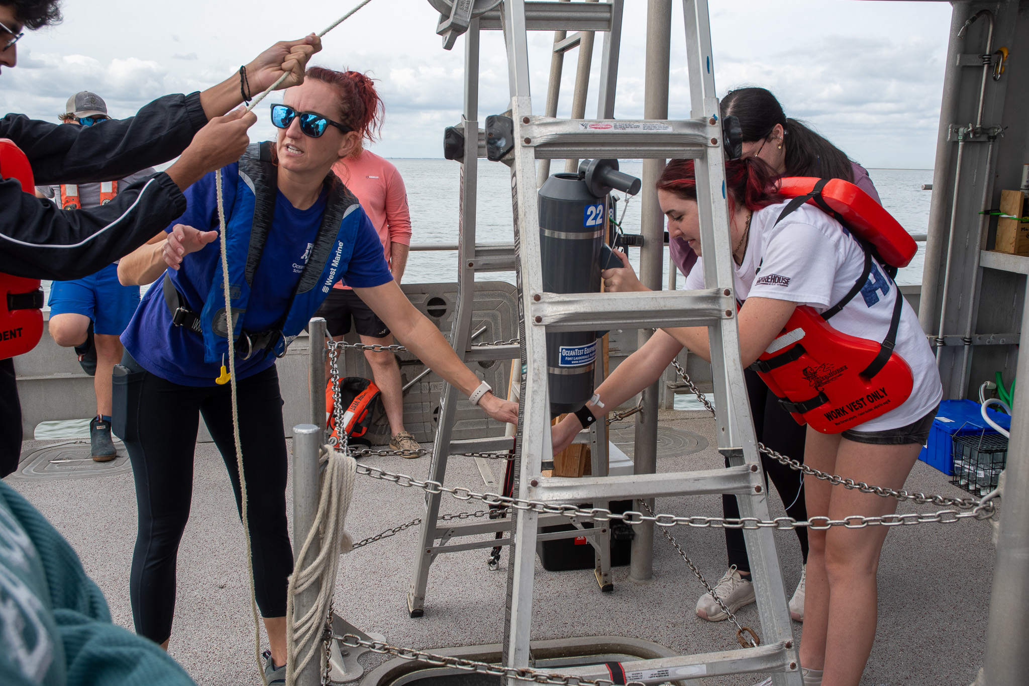 Image for 'GALLERY: First Year College Station Students Get Practical Experience On The Water' article.